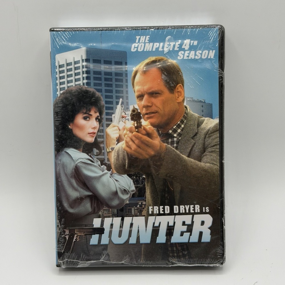 Hunter Complete 4th Season DVD 4-Disc Set Fred Dryer New Sealed 2011